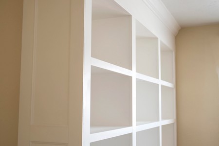 Built-In Bookshelf Painting